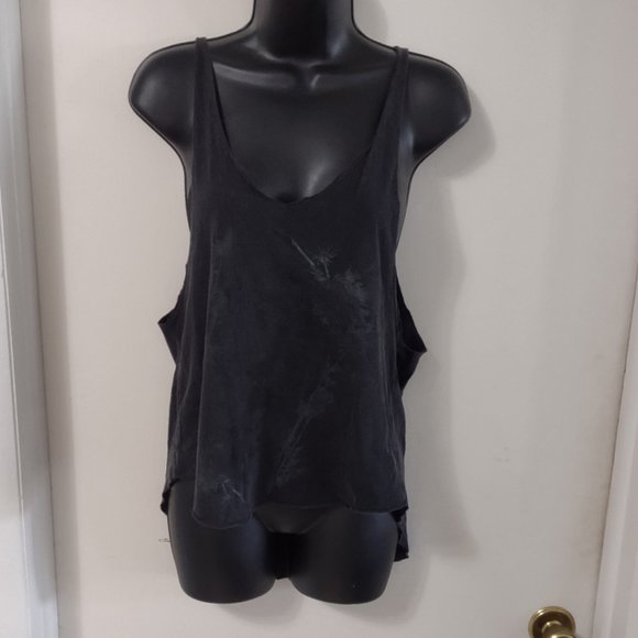 Project Social T Heather Grey Muscle T-shirt Size M tree print - Picture 1 of 6